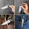 Складной нож GANZO FIREBIRD FH926-PL фиолетовый